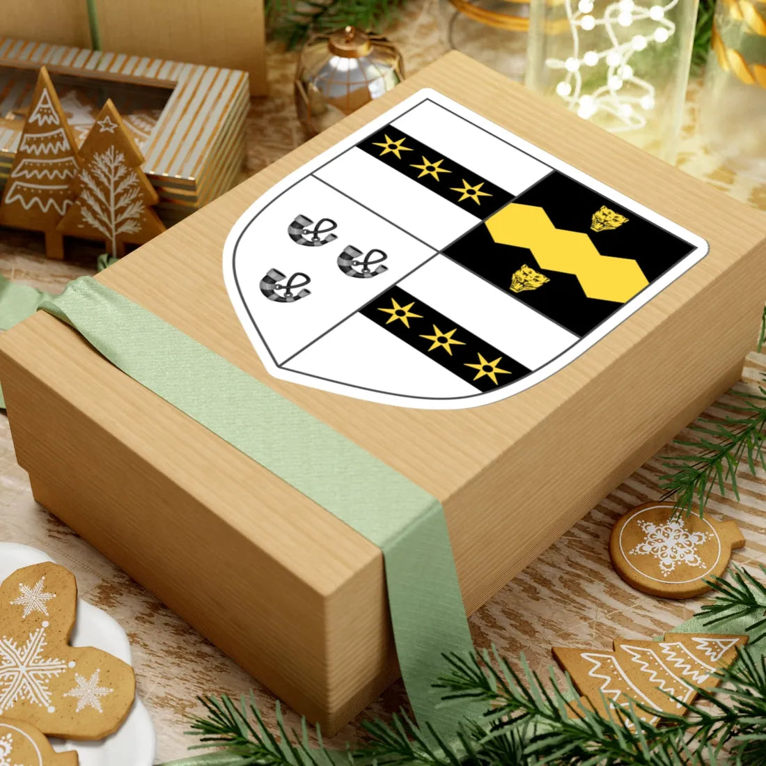 Earl of Verulam COA (England) (Coat of Arms) STICKER Vinyl Kiss-Cut Decal - The Sticker Space