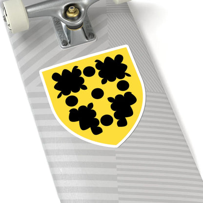 Earl of WarwickGreville COA (England) (Coat of Arms) STICKER Vinyl Kiss-Cut Decal - The Sticker Space