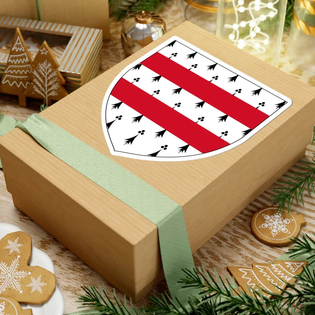 Earl of Westmeath COA (Ireland) (Coat of Arms) STICKER Vinyl Kiss-Cut Decal - The Sticker Space