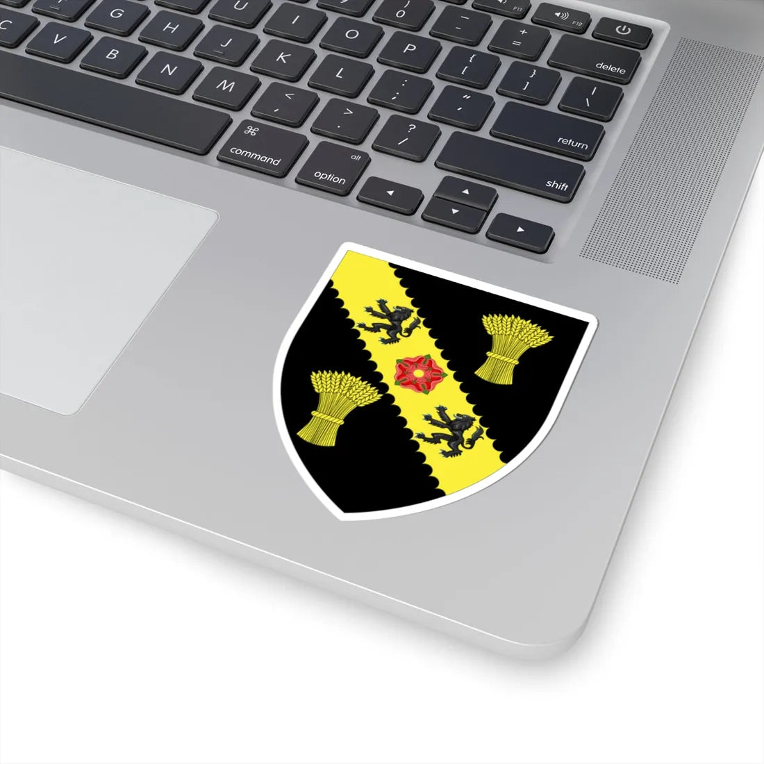 Earl of Woolton COA (England) (Coat of Arms) STICKER Vinyl Kiss-Cut Decal - The Sticker Space