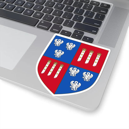 Earl of Yarborough COA (England) (Coat of Arms) STICKER Vinyl Kiss-Cut Decal - The Sticker Space