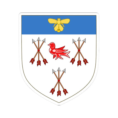 Earl Peel COA (England) (Coat of Arms) STICKER Vinyl Kiss-Cut Decal 3 Inch White - The Sticker Space