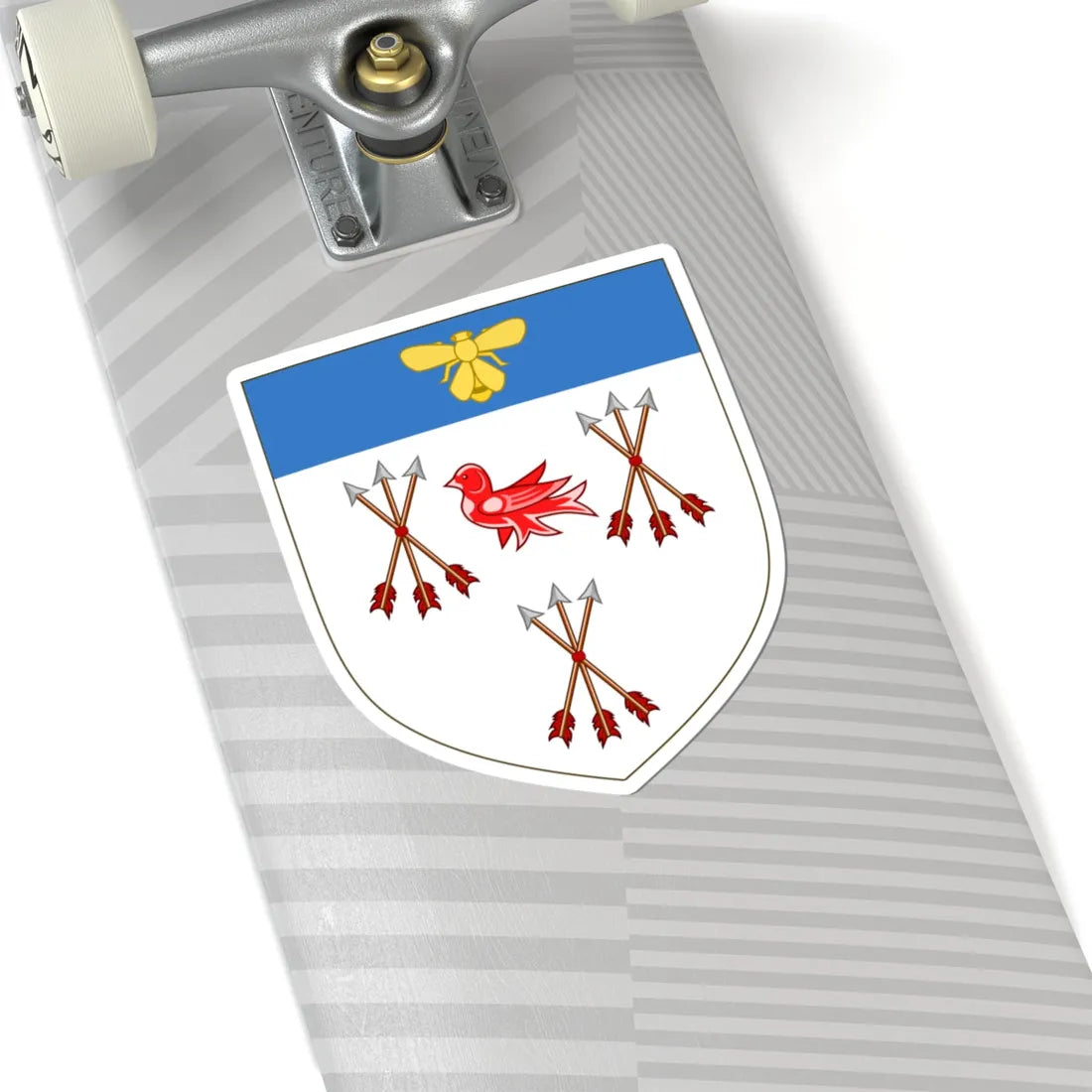 Earl Peel COA (England) (Coat of Arms) STICKER Vinyl Kiss-Cut Decal - The Sticker Space