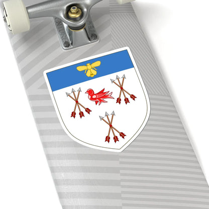 Earl Peel COA (England) (Coat of Arms) STICKER Vinyl Kiss-Cut Decal - The Sticker Space