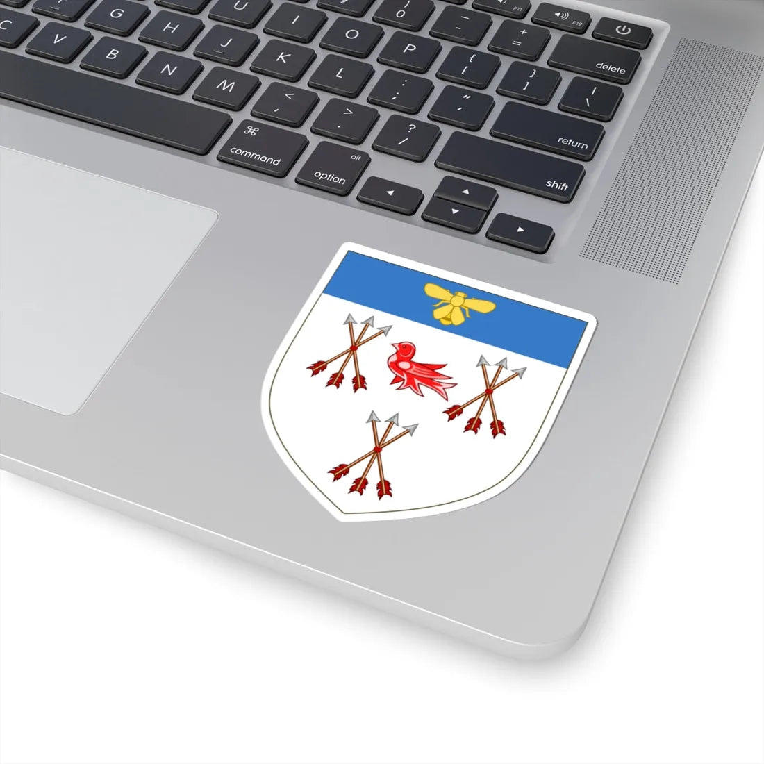 Earl Peel COA (England) (Coat of Arms) STICKER Vinyl Kiss-Cut Decal - The Sticker Space