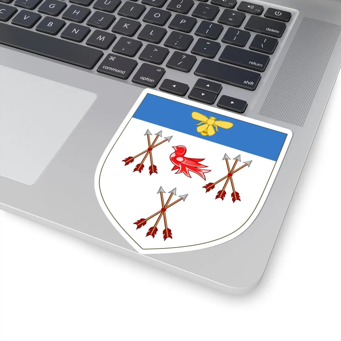 Earl Peel COA (England) (Coat of Arms) STICKER Vinyl Kiss-Cut Decal - The Sticker Space