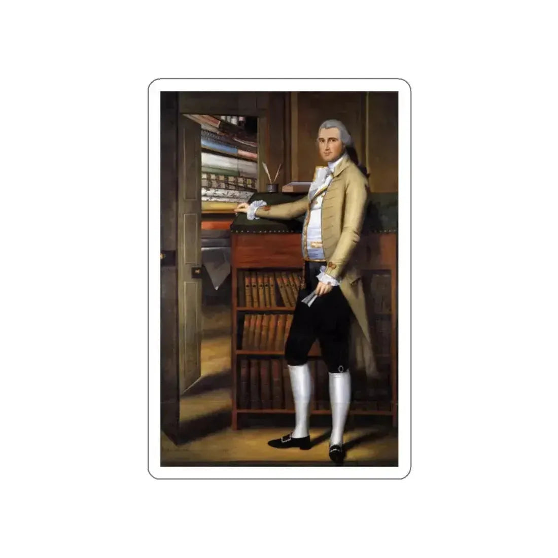 EARL, Ralph - Elijah Boardman (Artwork) STICKER Vinyl Die-Cut Decal - The Sticker Space