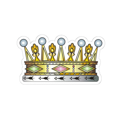 EarlsK (United Kingdom) (Coat of Arms) STICKER Vinyl Kiss-Cut Decal 6 Inch White - The Sticker Space