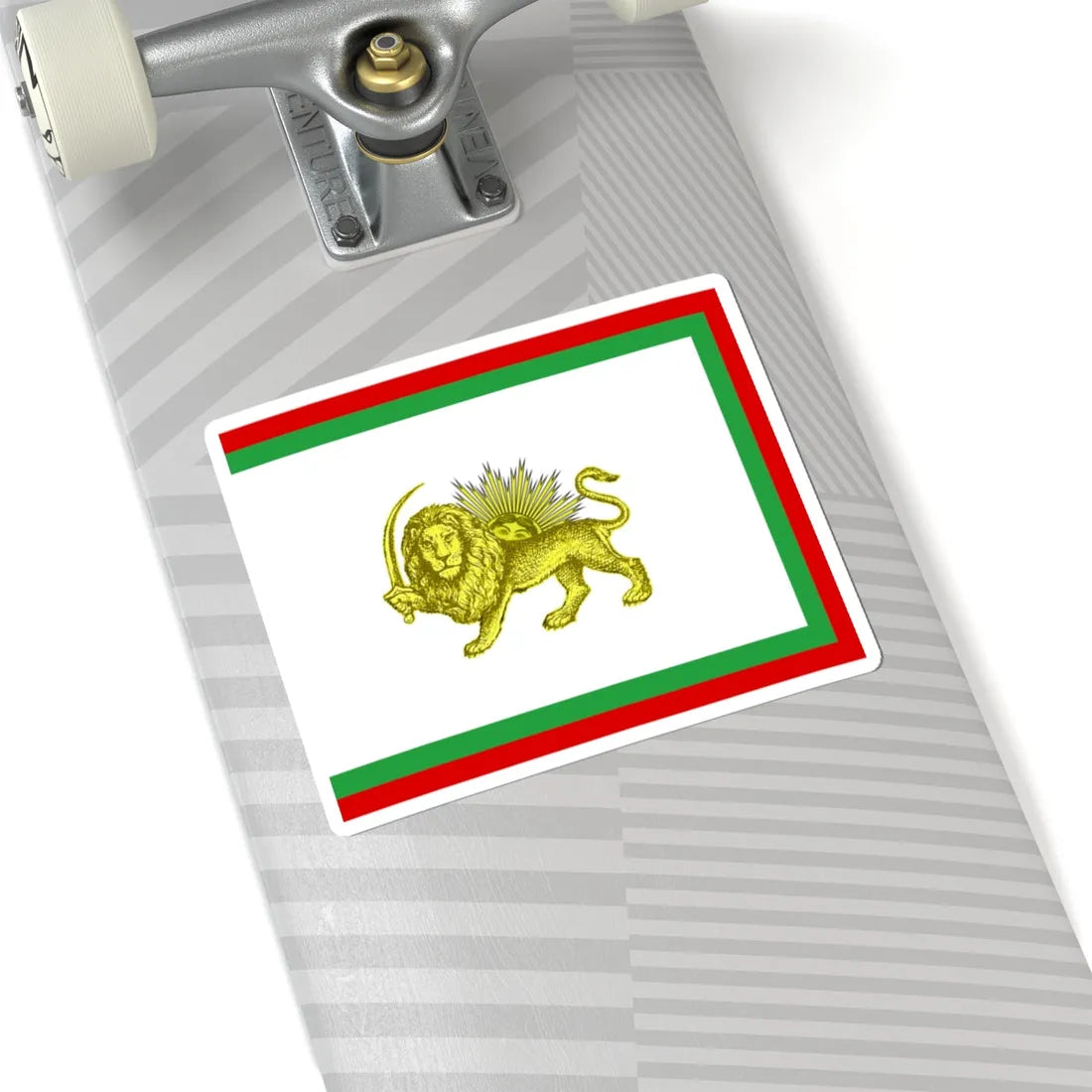 Early 20th century ensign of Persia 1 (Iran) STICKER Vinyl Kiss-Cut Decal - The Sticker Space
