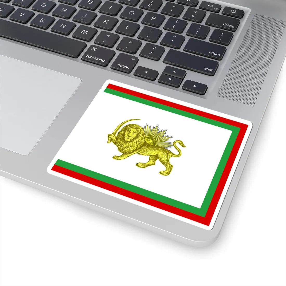 Early 20th century ensign of Persia 1 (Iran) STICKER Vinyl Kiss-Cut Decal - The Sticker Space