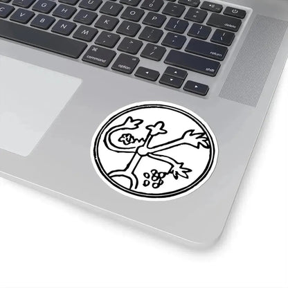 Early seal of Dukes County Massachusetts (United States) STICKER Vinyl Kiss-Cut Decal - The Sticker Space