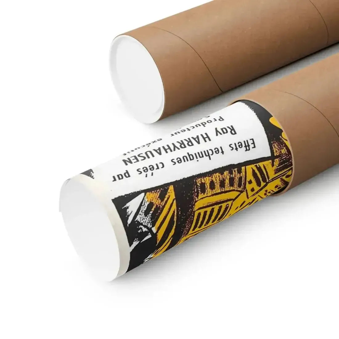 EARTH VS THE FLYING SAUCERS (FRENCH) 2 1956 - Paper Movie Poster - The Sticker Space