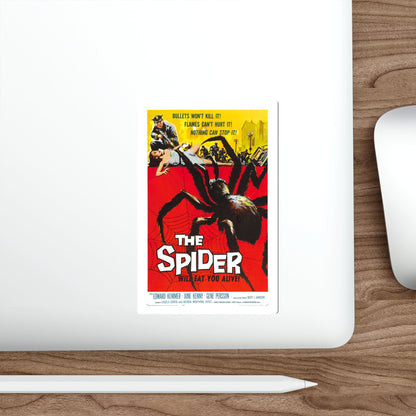 EARTH VS THE SPIDER (THE SPIDER) 1958 Movie Poster STICKER Vinyl Die-Cut Decal-The Sticker Space