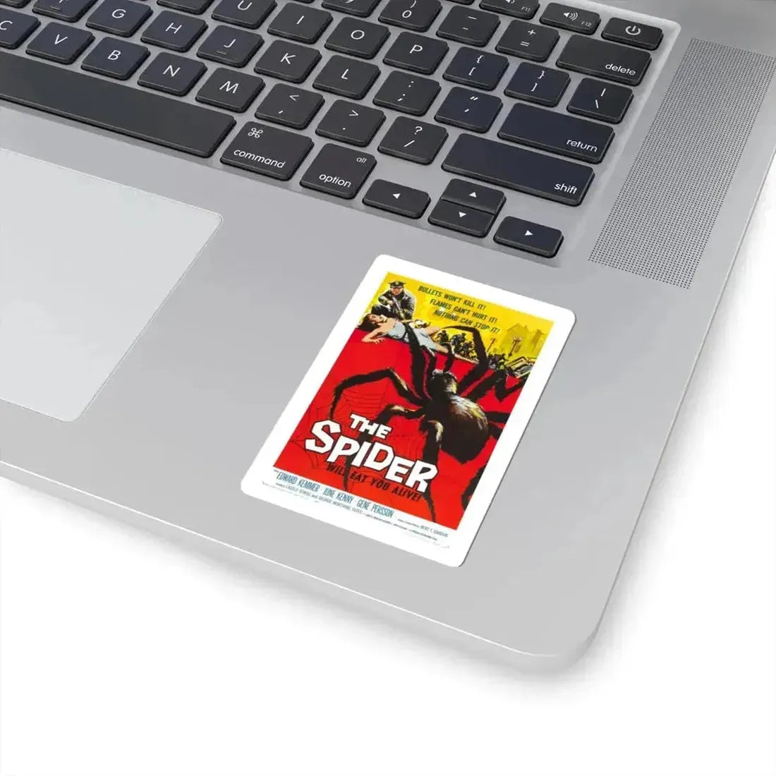 EARTH VS THE SPIDER (THE SPIDER) 1958 Movie Poster - STICKER Vinyl Kiss-Cut Decal - The Sticker Space