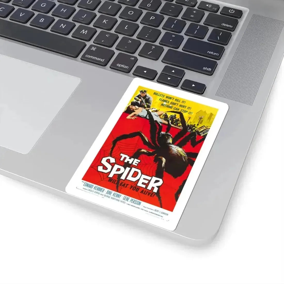EARTH VS THE SPIDER (THE SPIDER) 1958 Movie Poster - STICKER Vinyl Kiss-Cut Decal - The Sticker Space