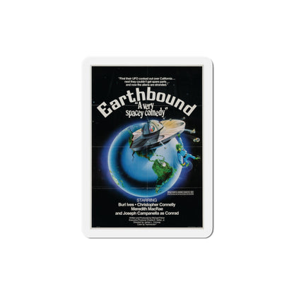 Earthbound 1981 Movie Poster Die-Cut Magnet-3" x 3"-The Sticker Space