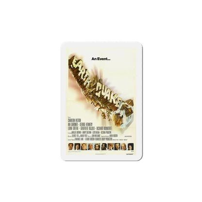Earthquake 1974 Movie Poster Refrigerator Magnet - The Sticker Space