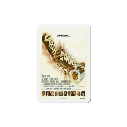 Earthquake 1974 Movie Poster Refrigerator Magnet - The Sticker Space