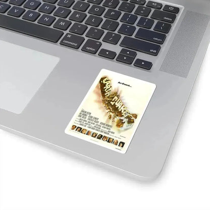 Earthquake 1974 Movie Poster - STICKER Vinyl Kiss-Cut Decal - The Sticker Space