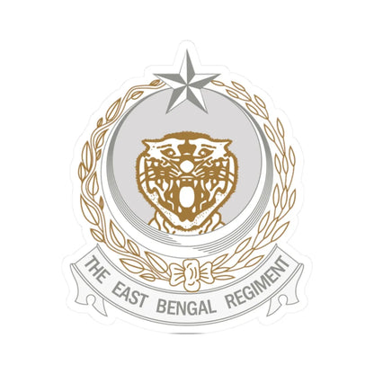East Bengal Regiment Insignia (Bangladesh) (Coat of Arms) STICKER Vinyl Kiss-Cut Decal 2 Inch White - The Sticker Space