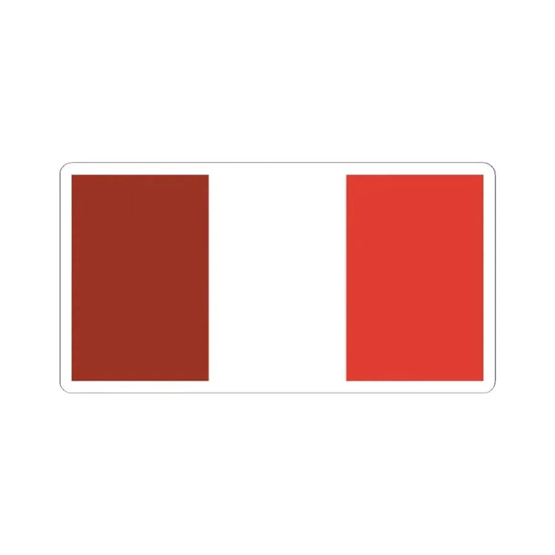 East Cantonia flag (China) STICKER Vinyl Kiss-Cut Decal 2 Inch White - The Sticker Space