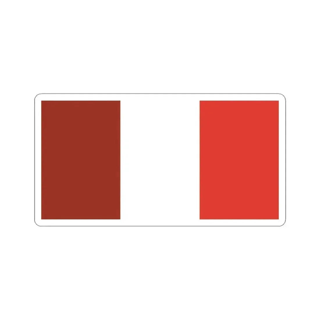 East Cantonia flag (China) STICKER Vinyl Kiss-Cut Decal 6 Inch White - The Sticker Space