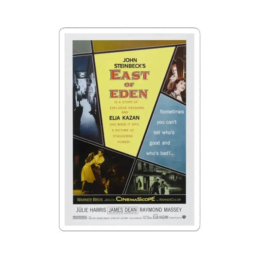 East of Eden 1955 Movie Poster - STICKER Vinyl Kiss-Cut Decal 2 Inch White - The Sticker Space