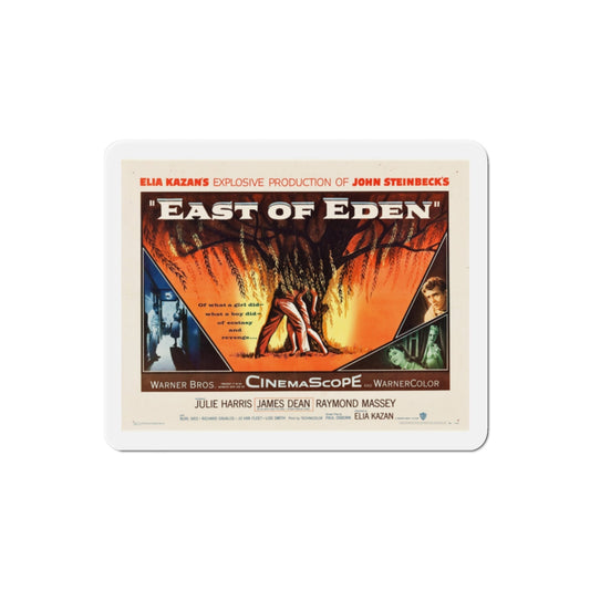 East of Eden 1955 v2 Movie Poster Die-Cut Magnet-2 Inch-The Sticker Space