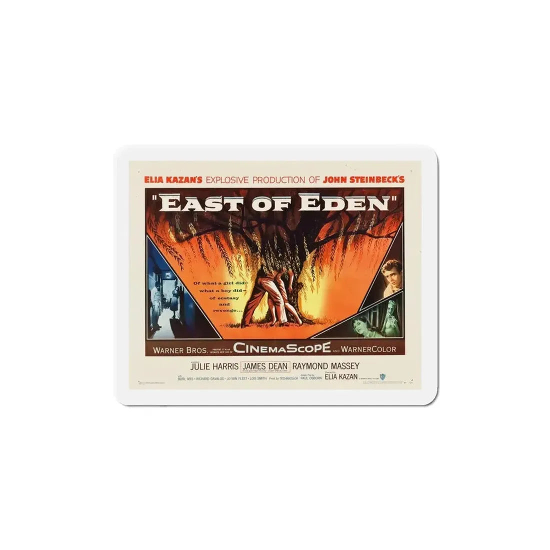 East of Eden 1955 v2 Movie Poster Refrigerator Magnet - The Sticker Space