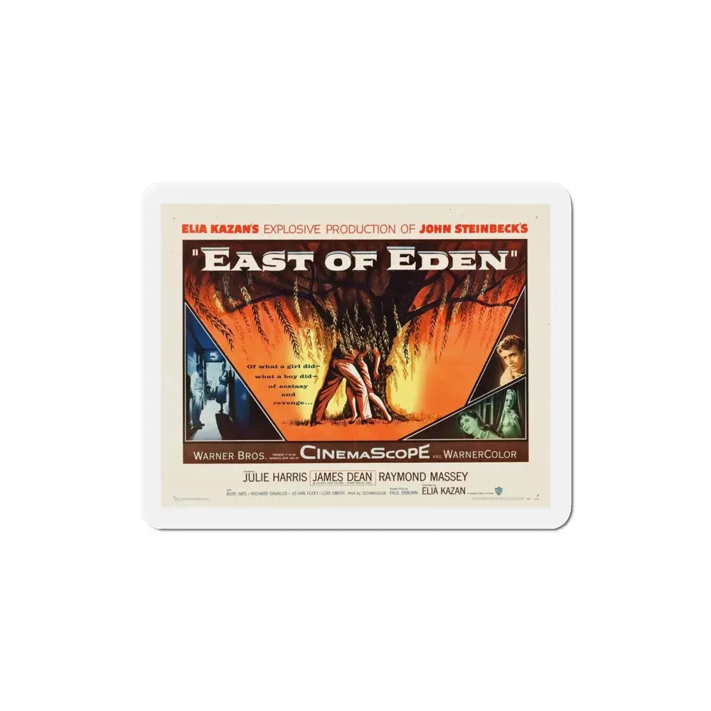 East of Eden 1955 v2 Movie Poster Refrigerator Magnet - The Sticker Space