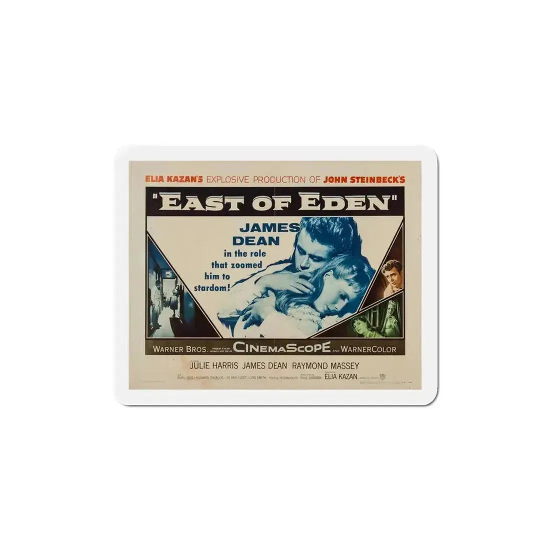 East of Eden 1955 v5 Movie Poster Refrigerator Magnet 6 Inch - The Sticker Space