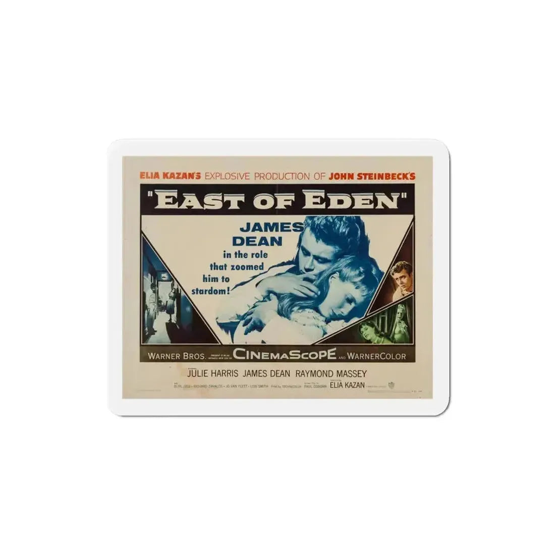 East of Eden 1955 v5 Movie Poster Refrigerator Magnet - The Sticker Space