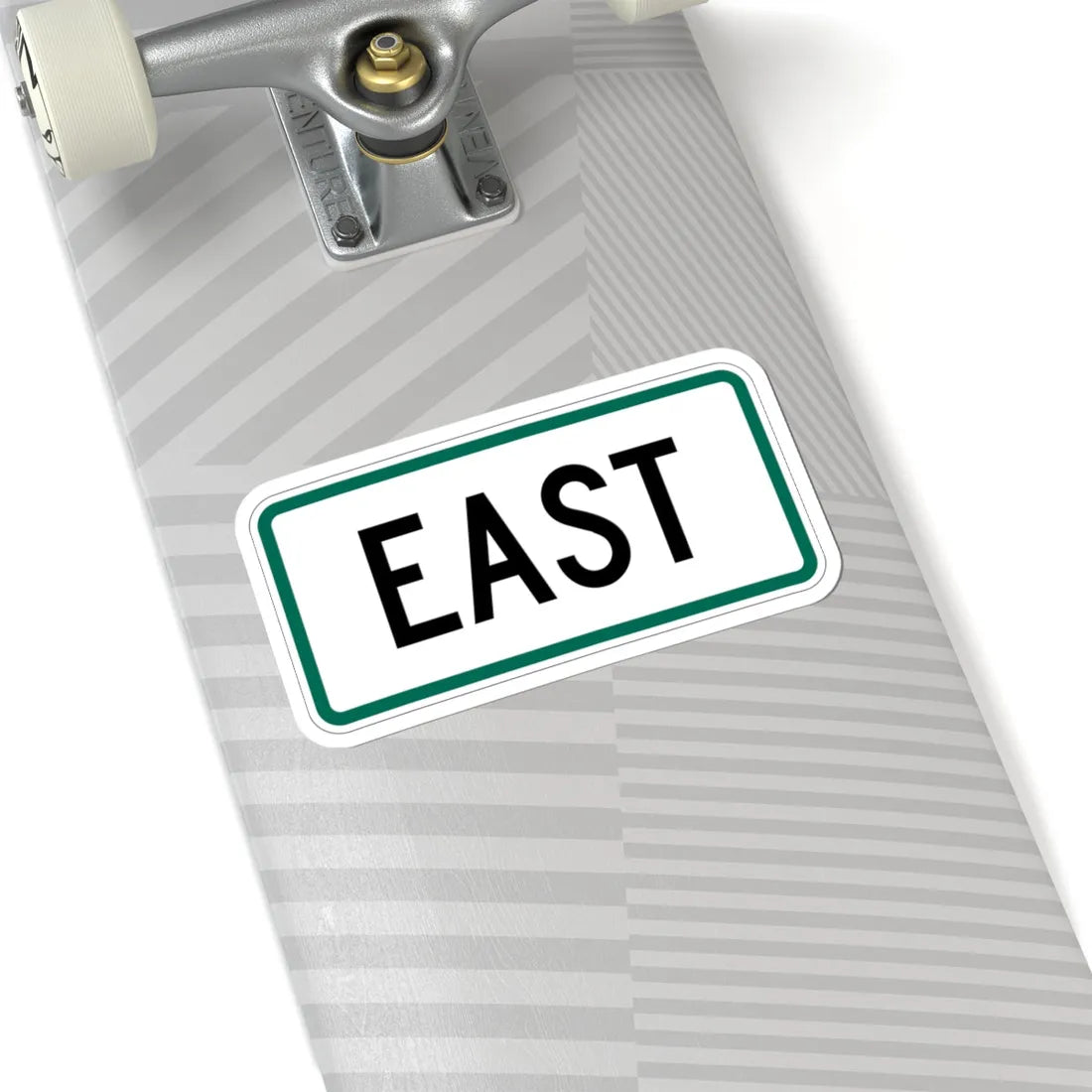 East plate small South Dakota (South Dakota) (Road Sign) STICKER Vinyl Kiss-Cut Decal - The Sticker Space