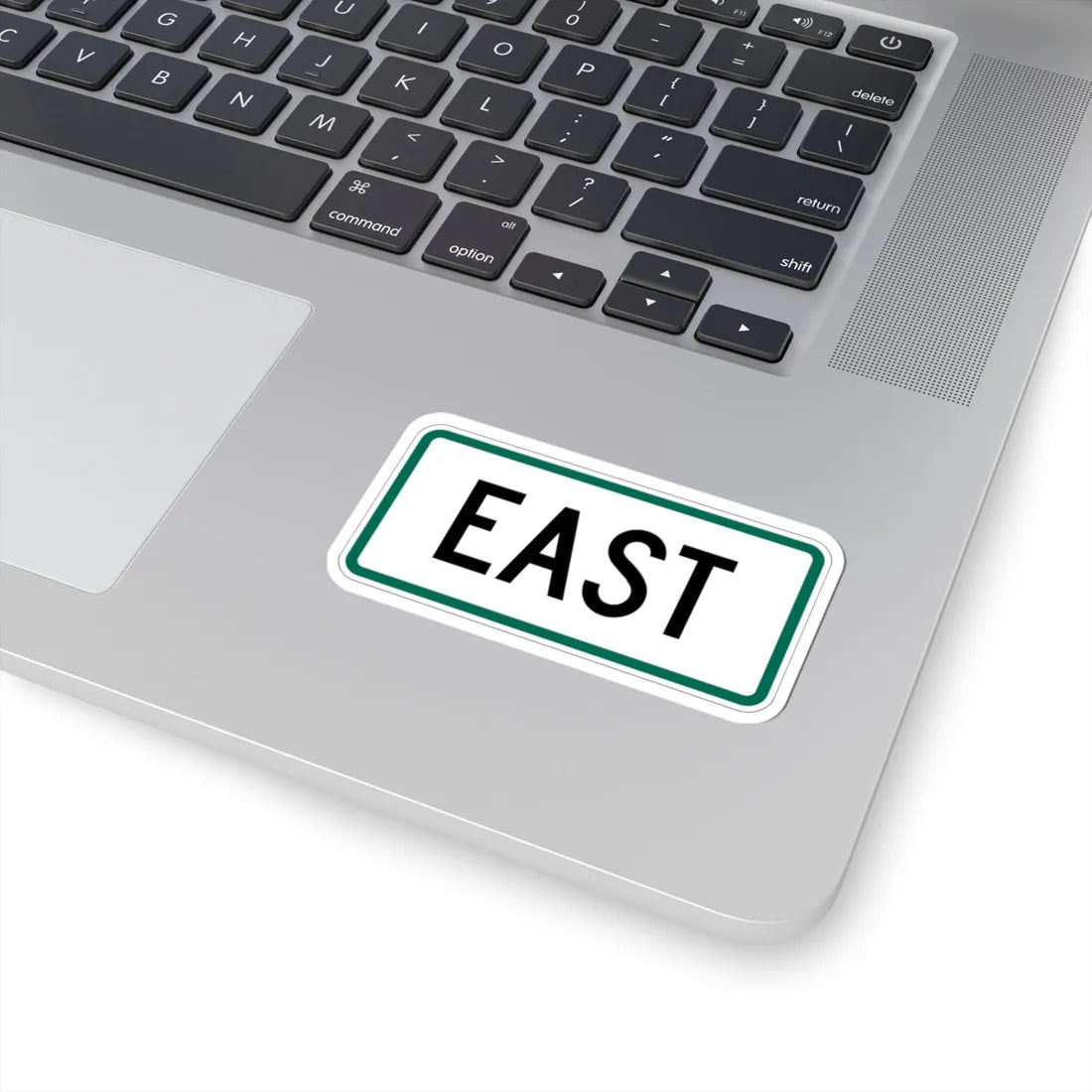East plate small South Dakota (South Dakota) (Road Sign) STICKER Vinyl Kiss-Cut Decal - The Sticker Space