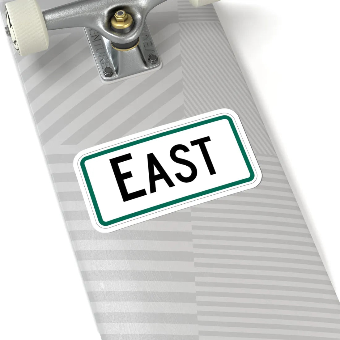 East plate South Dakota (South Dakota) (Road Sign) STICKER Vinyl Kiss-Cut Decal - The Sticker Space