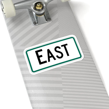 East plate South Dakota (South Dakota) (Road Sign) STICKER Vinyl Kiss-Cut Decal - The Sticker Space