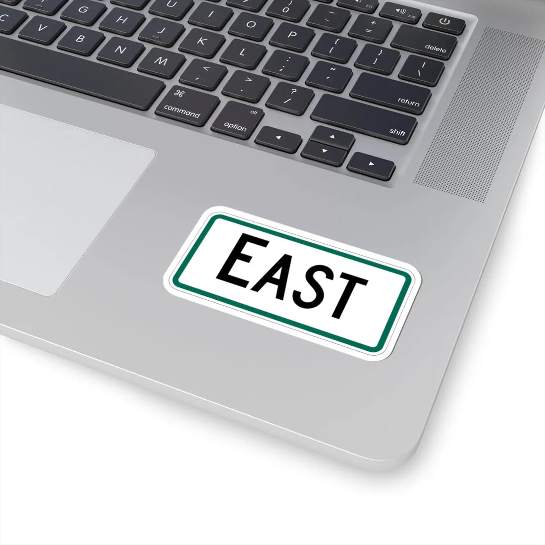 East plate South Dakota (South Dakota) (Road Sign) STICKER Vinyl Kiss-Cut Decal - The Sticker Space