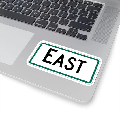 East plate South Dakota (South Dakota) (Road Sign) STICKER Vinyl Kiss-Cut Decal - The Sticker Space