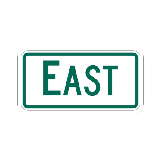 East plate Vermont (Vermont) (Road Sign) STICKER Vinyl Kiss-Cut Decal 2 Inch White - The Sticker Space