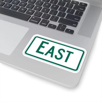 East plate Vermont (Vermont) (Road Sign) STICKER Vinyl Kiss-Cut Decal - The Sticker Space