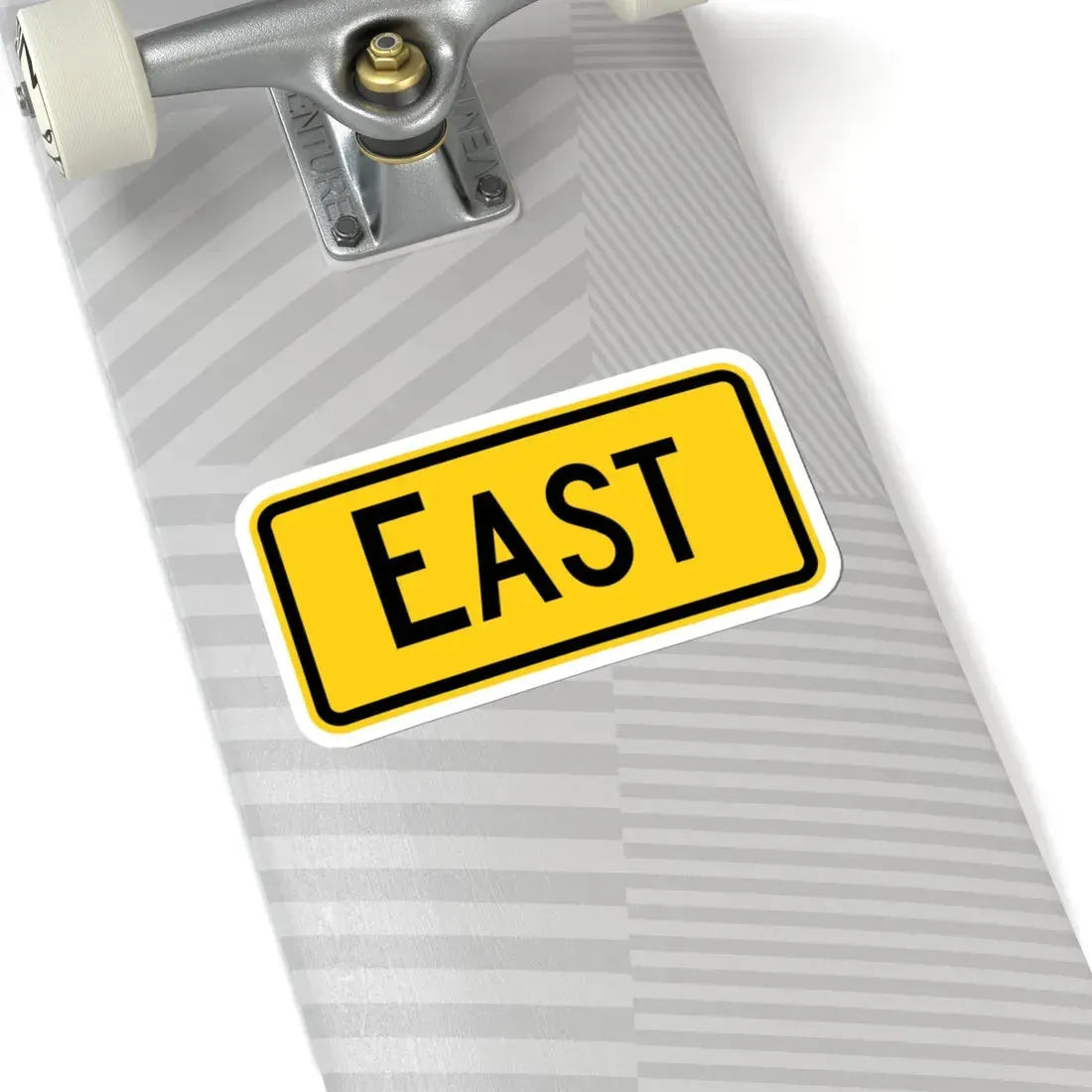 East plate Wyoming (Wyoming) (Road Sign) STICKER Vinyl Kiss-Cut Decal - The Sticker Space