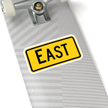 East plate Wyoming (Wyoming) (Road Sign) STICKER Vinyl Kiss-Cut Decal - The Sticker Space