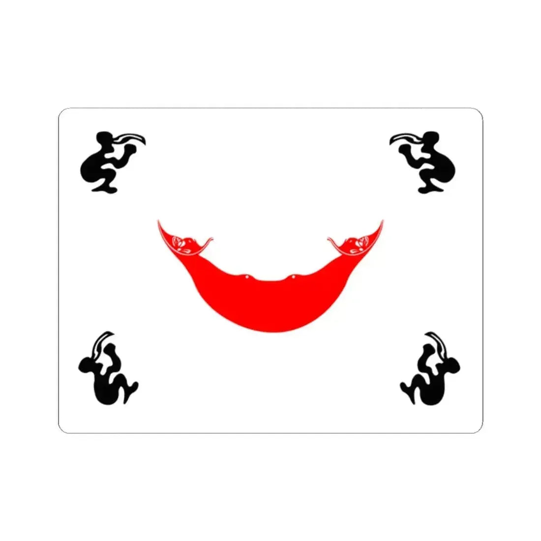 Easter Island flag 1876 to 1888 (Chile) STICKER Vinyl Kiss-Cut Decal 2 Inch White - The Sticker Space