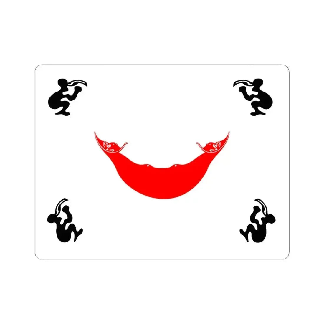 Easter Island flag 1876 to 1888 (Chile) STICKER Vinyl Kiss-Cut Decal 4 Inch White - The Sticker Space