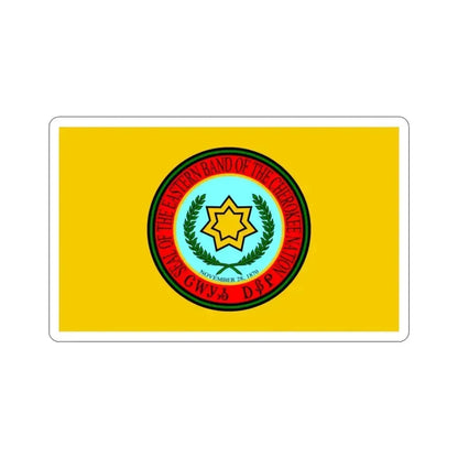 Eastern Band Cherokee Flag STICKER Vinyl Die-Cut Decal 2 Inch - The Sticker Space