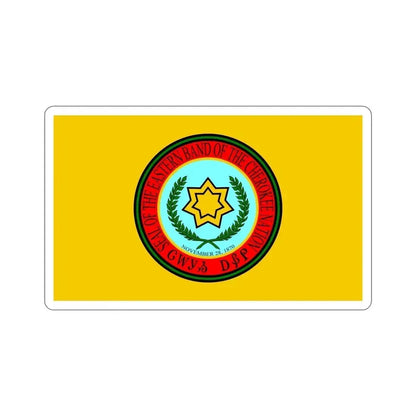 Eastern Band Cherokee Flag STICKER Vinyl Die-Cut Decal - The Sticker Space