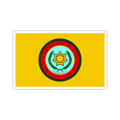Eastern Band Cherokee Flag STICKER Vinyl Die-Cut Decal - The Sticker Space
