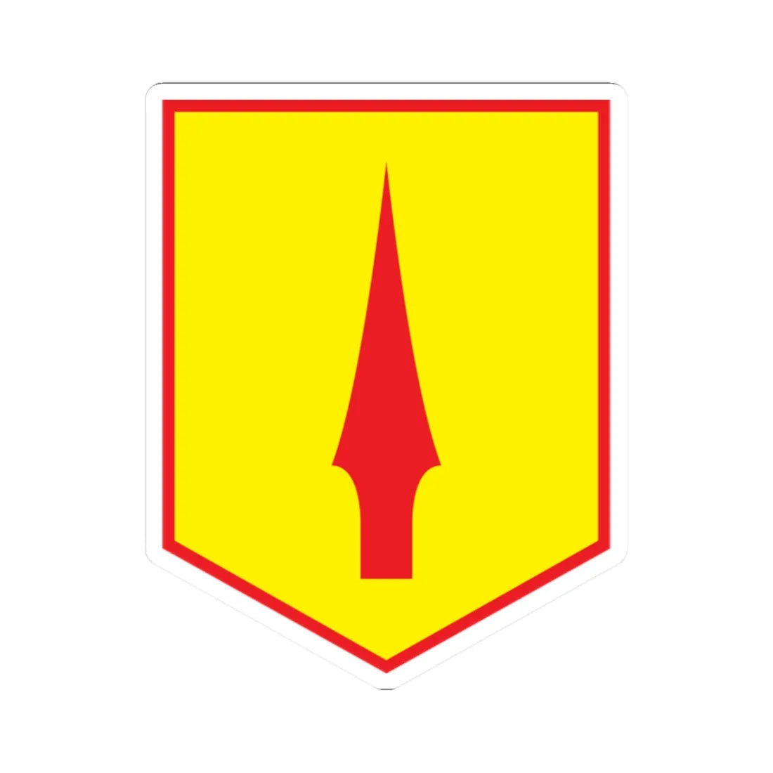 Eastern Brigade Irish Army (Ireland) (Coat of Arms) STICKER Vinyl Kiss-Cut Decal 2 Inch White - The Sticker Space