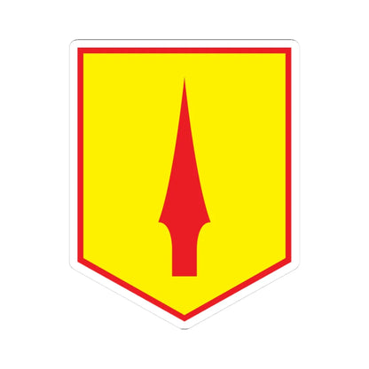 Eastern Brigade Irish Army (Ireland) (Coat of Arms) STICKER Vinyl Kiss-Cut Decal 3 Inch White - The Sticker Space