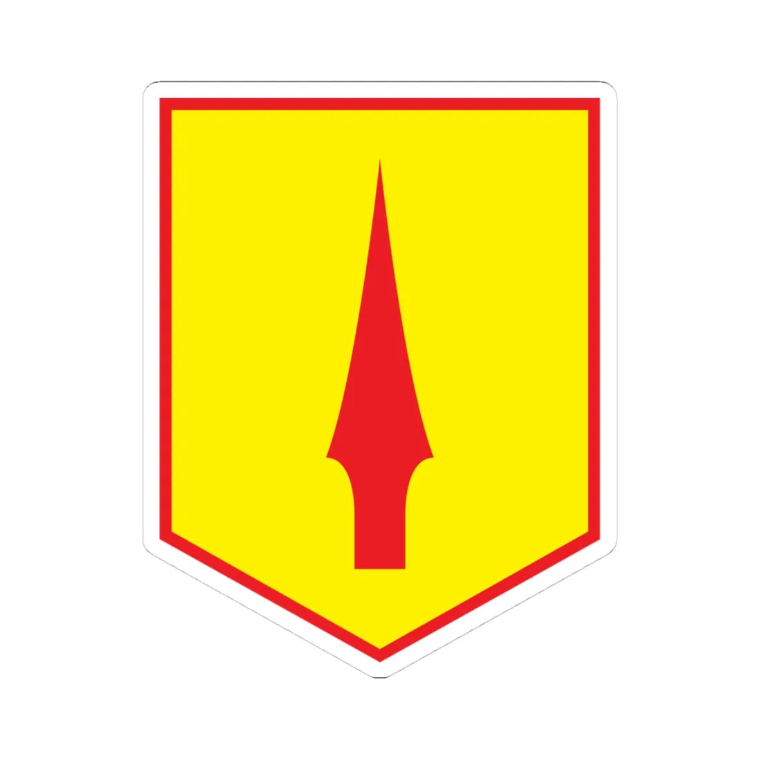 Eastern Brigade Irish Army (Ireland) (Coat of Arms) STICKER Vinyl Kiss-Cut Decal 4 Inch White - The Sticker Space